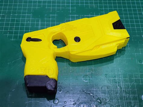 fake taser prop|solid urethane taser.